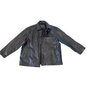 Britches - Vintage Men's Leather Coat, Size XL
